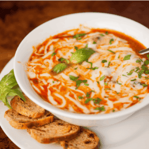 slow cooker lasagna soup recipe.