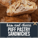 ham and cheese puff pastry sandwich recipe.