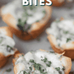 spinach artichoke bites.