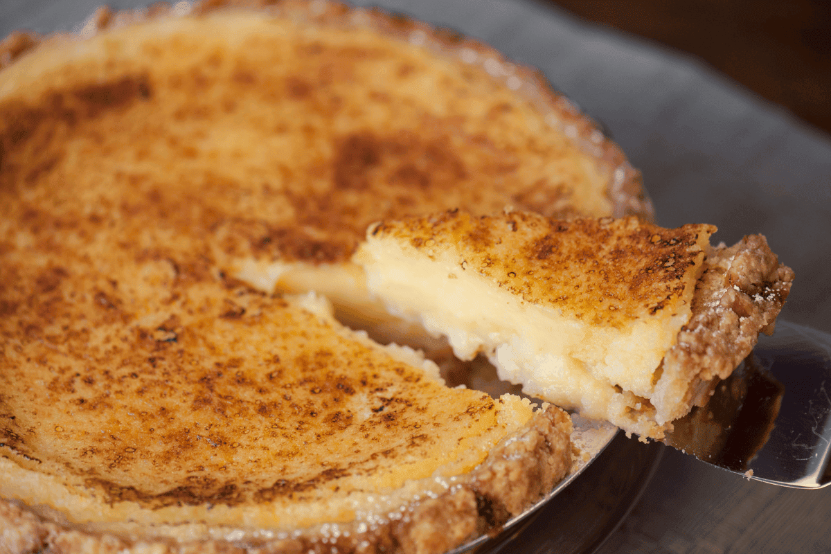 lemon custard pie.