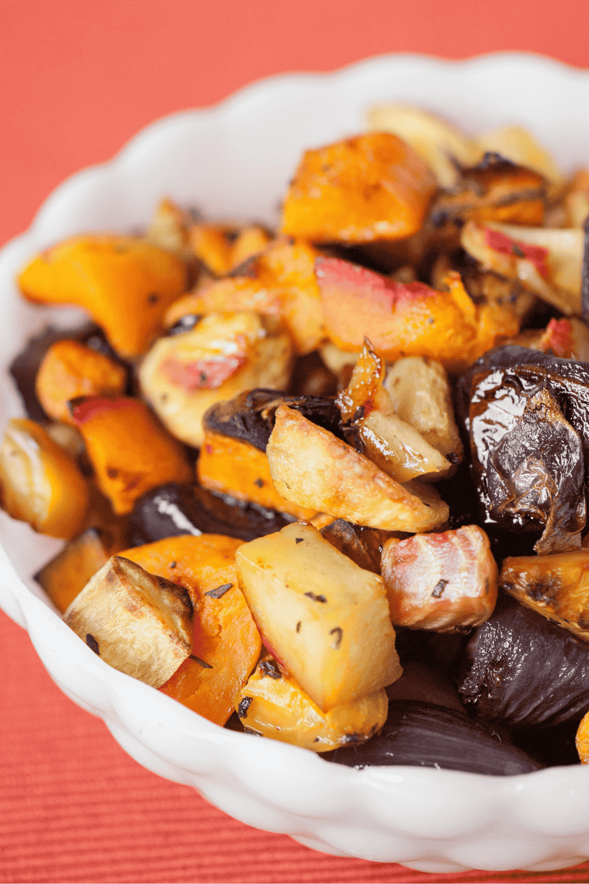 roasted root vegetables.