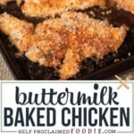 buttermilk baked chicken recipe.