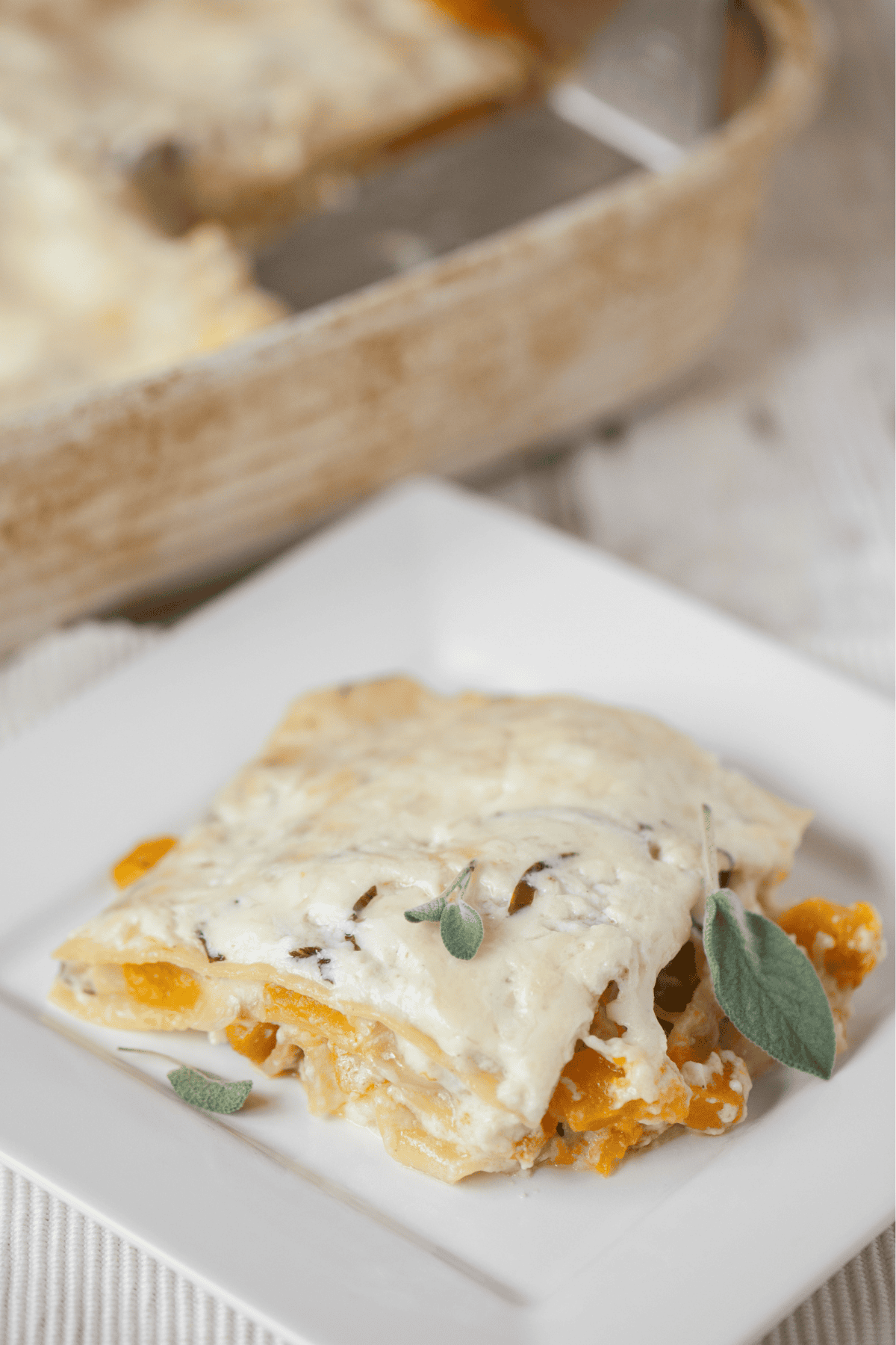 butternut squash lasagna.