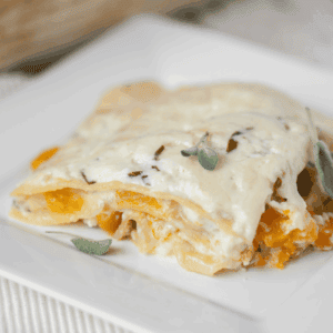 butternut squash lasagna.