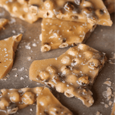 hazelnut brittle recipe.