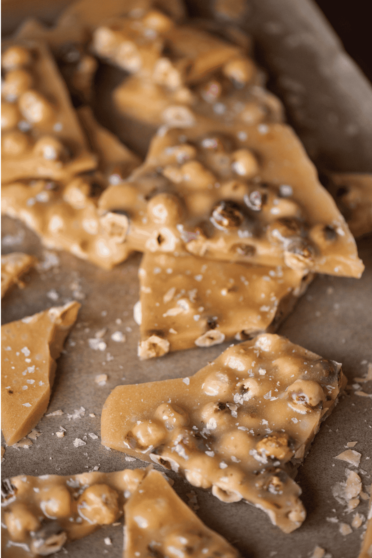 hazelnut brittle recipe.