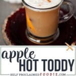 slow cooker hot toddy.