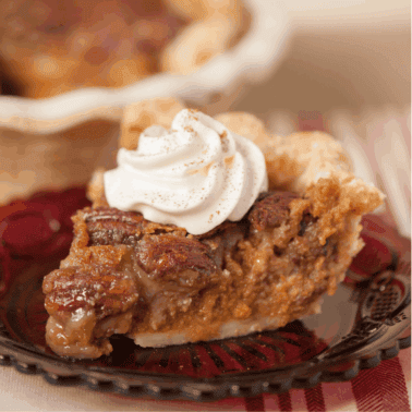 pecan pumpkin pie.