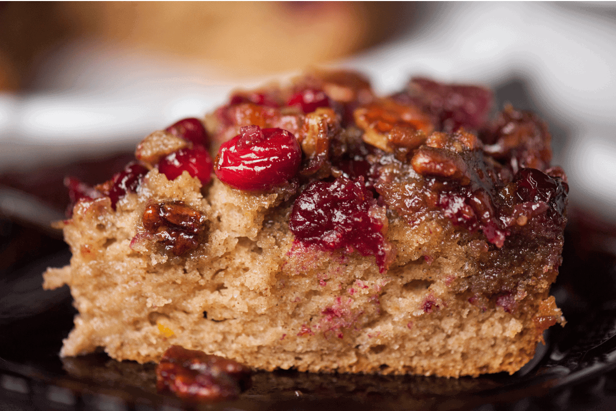 upside down cranberry coffee cake.