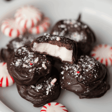 homemade peppermint patties.