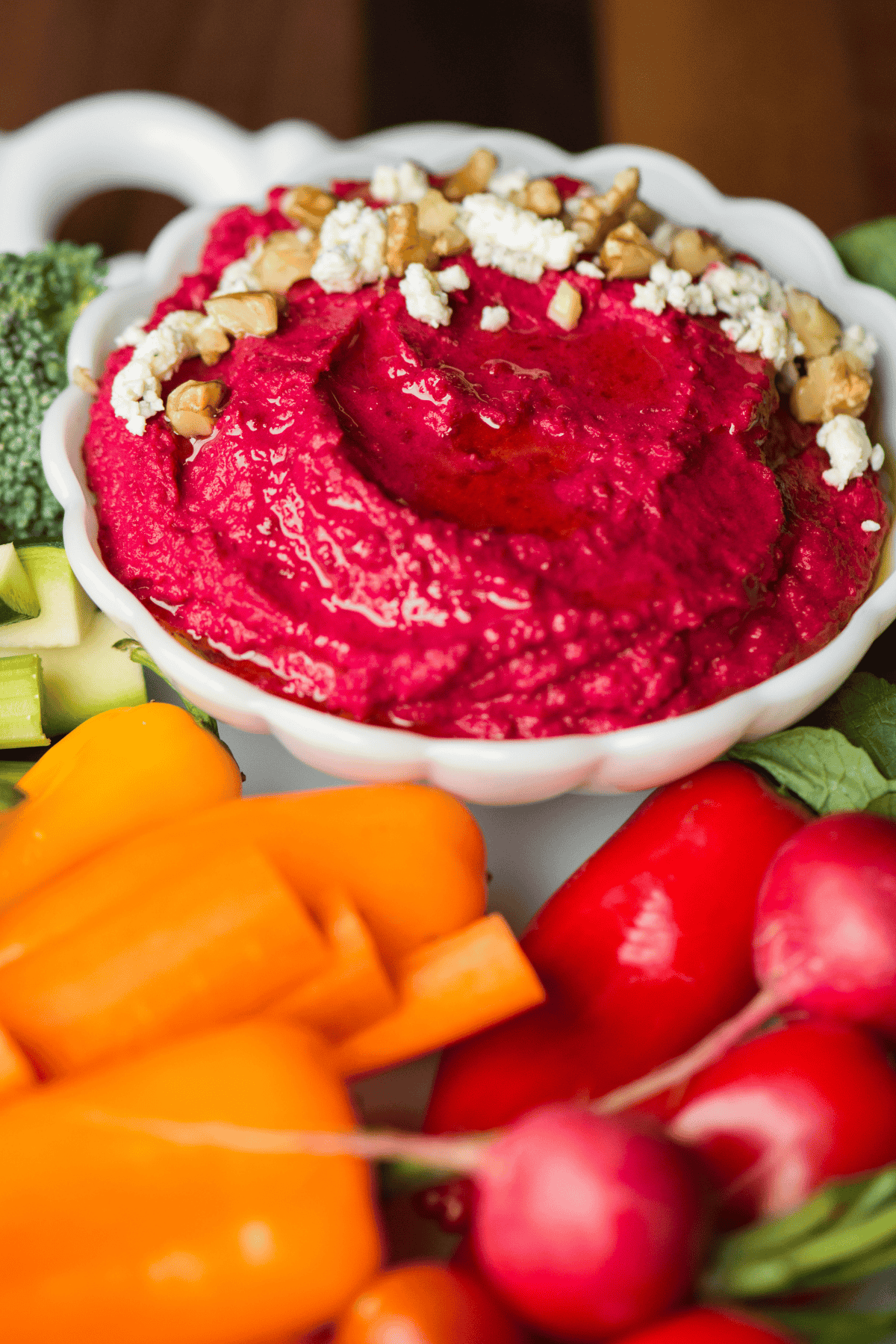 roasted garlic beet hummus recipe.