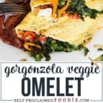 gorgonzola veggie omelet recipe.