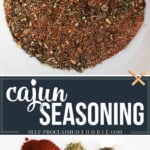 recipe for homemade Cajun seasoning.