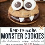 chocolate monster cookies.