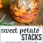 recipe for sweet potato stacks.
