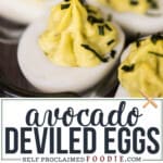 avocado deviled eggs