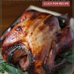 oven roasted thanksgiving turkey.