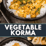 vegetable korma recipe.