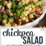 chopped chickpea salad recipe.