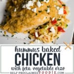 hummus baked chicken recipe.