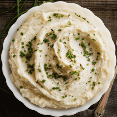 Instant pot boursin mashed potatoes.