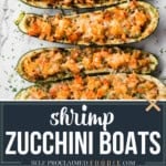 shrimp zucchini boats.