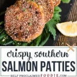 crispy southern salmon patty recipe.