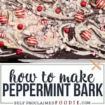 peppermint bark recipe.