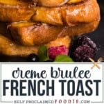 creme brulee french toast recipe.