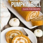 homemade pumpkin cake roll recipe.
