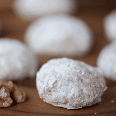 walnut rum balls.