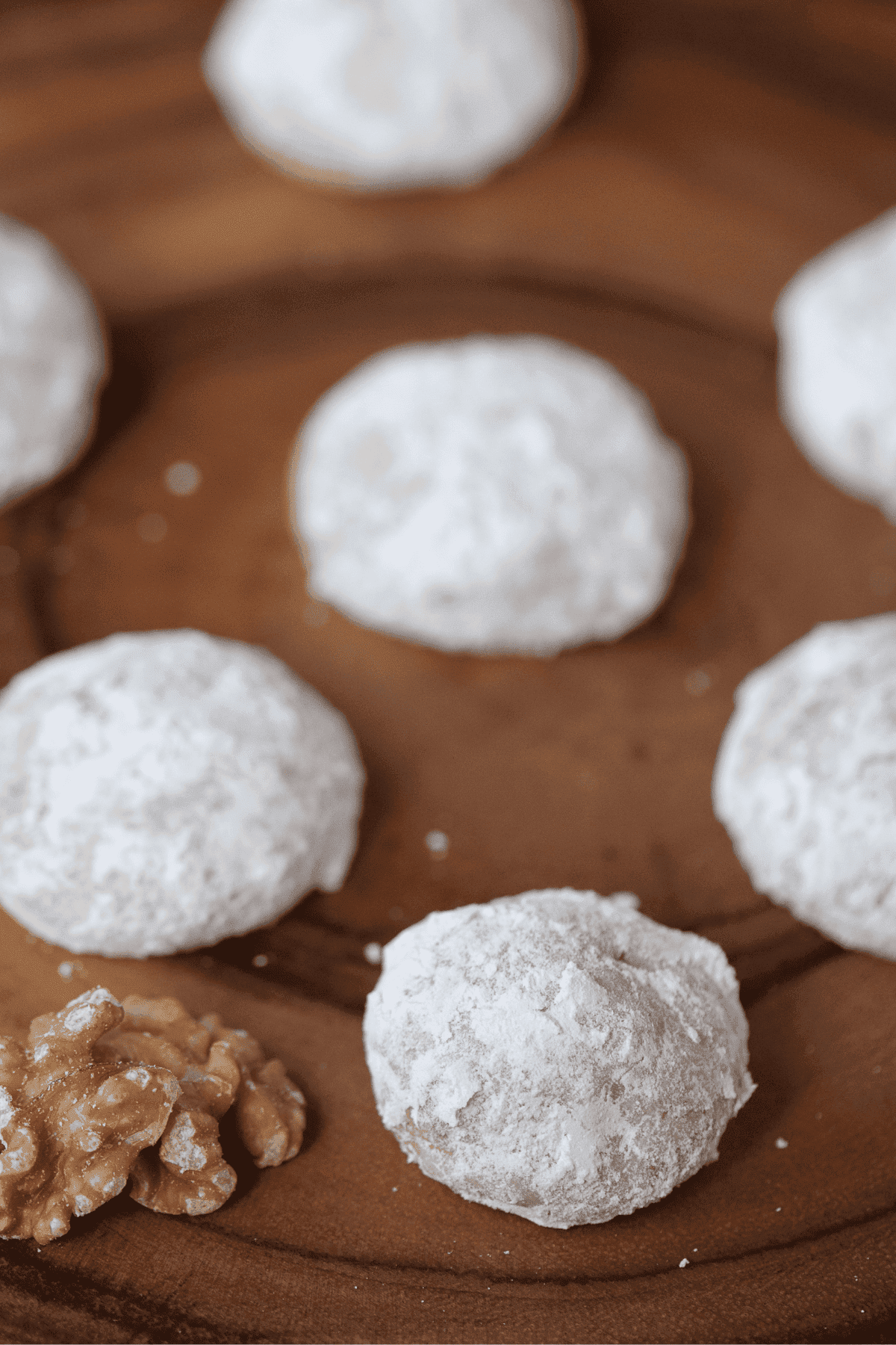 walnut rum balls.