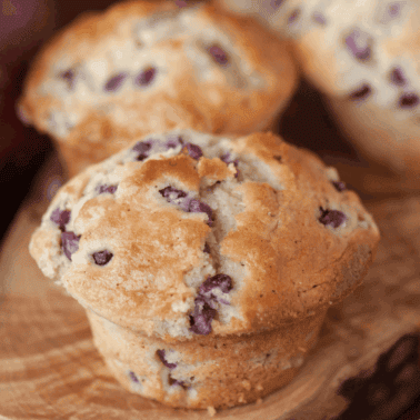 pomegranate orange muffins.