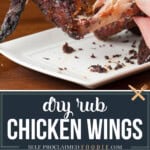 dry rub chicken wing recipe.