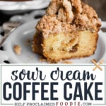 sour cream coffee cake recipe.