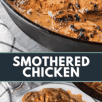 smothered chicken.