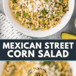 Mexican street corn salad recipe.