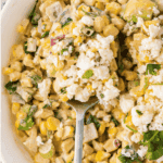Mexican street corn salad recipe.