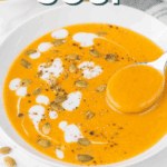 pumpkin curry soup recipe.