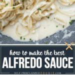 recipe for homemade alfredo sauce.