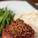 recipe for homemade bacon wrapped meatloaf.