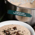 recipe for homemade baked potato soup.