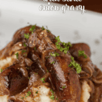 recipe for homemade bangers and mash with stout onion gravy.