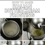 recipe for homemade Italian buttercream frosting.