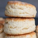 recipe for homemade buttermilk biscuits.