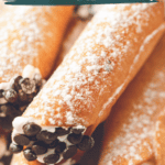 recipe for homemade cannoli.