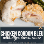 recipe for homemade chicken cordon bleu.