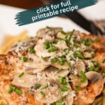 recipe for homemade chicken marsala.