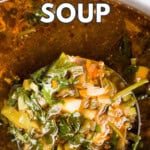 recipe for homemade chicken vegetable soup.