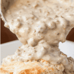 recipe for homemade country sausage gravy.